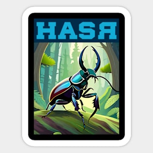 Stag Beetle (Design 1) Sticker